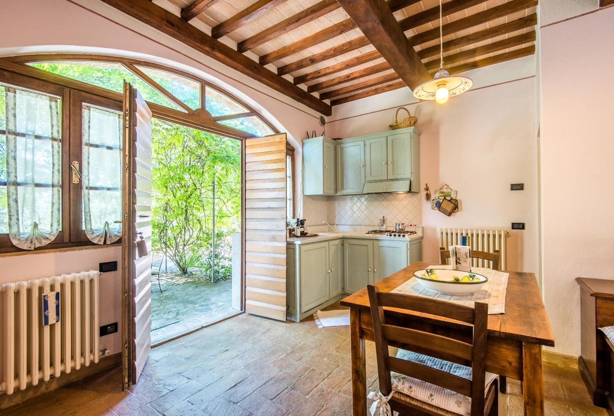 Glicine Apartment Podere Giardino Montalcino Exteriör bild
